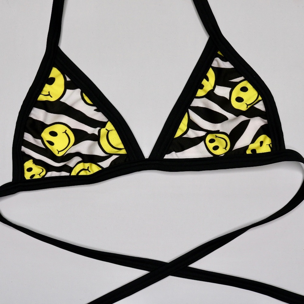 Rave With Mi Gente Happy Raver Wrap Bra